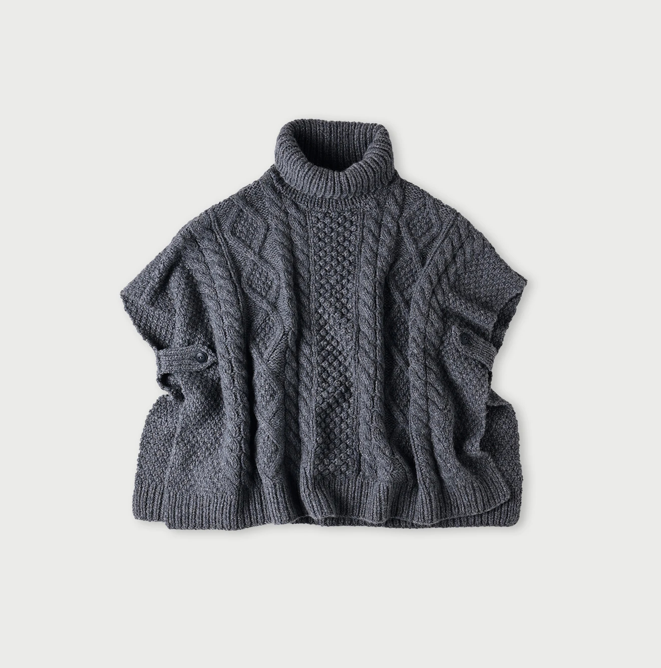 45R(フォーティファイブアール) |カシミヤのアランポンチョ