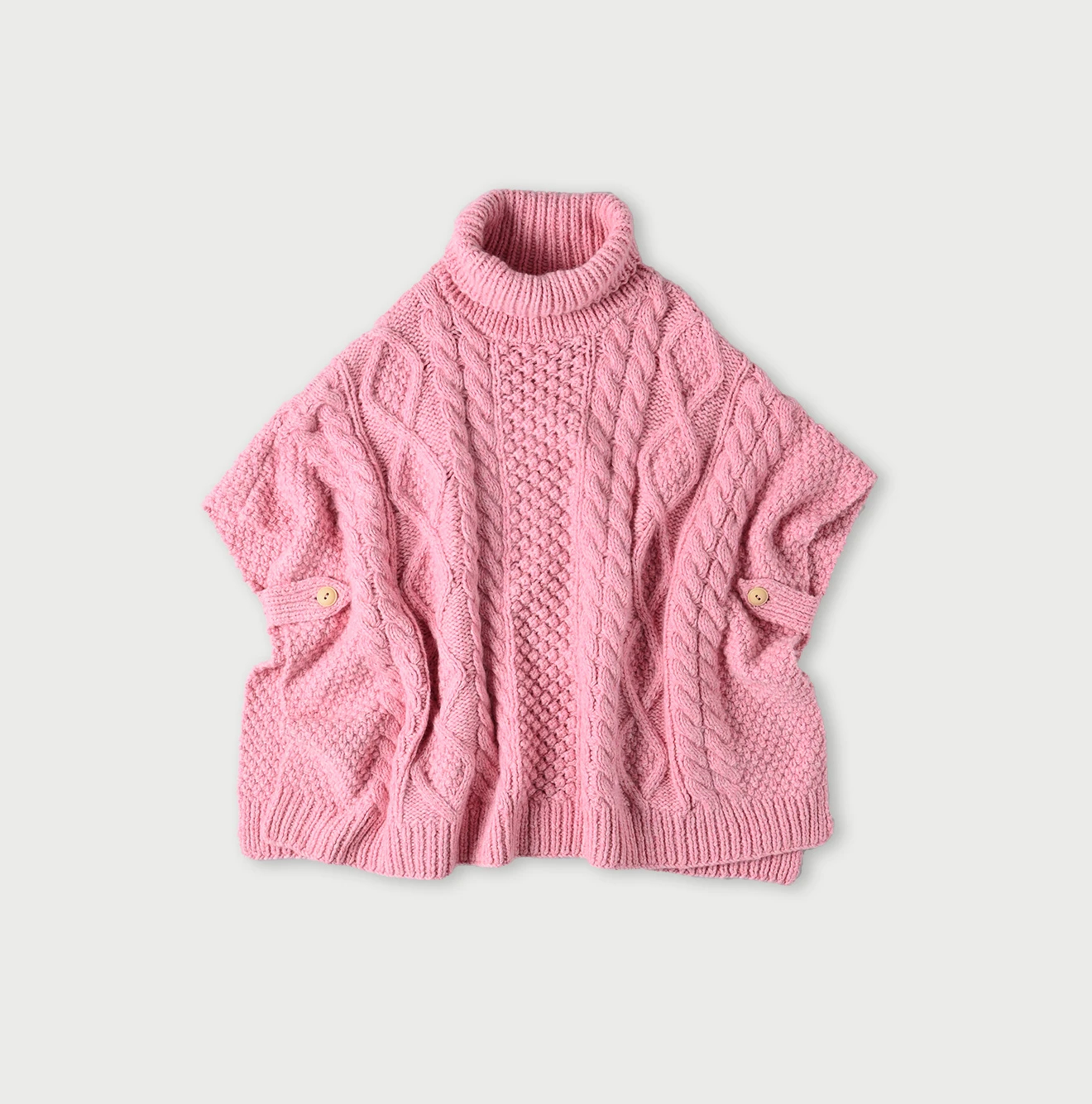 45R(フォーティファイブアール) |カシミヤのアランポンチョ