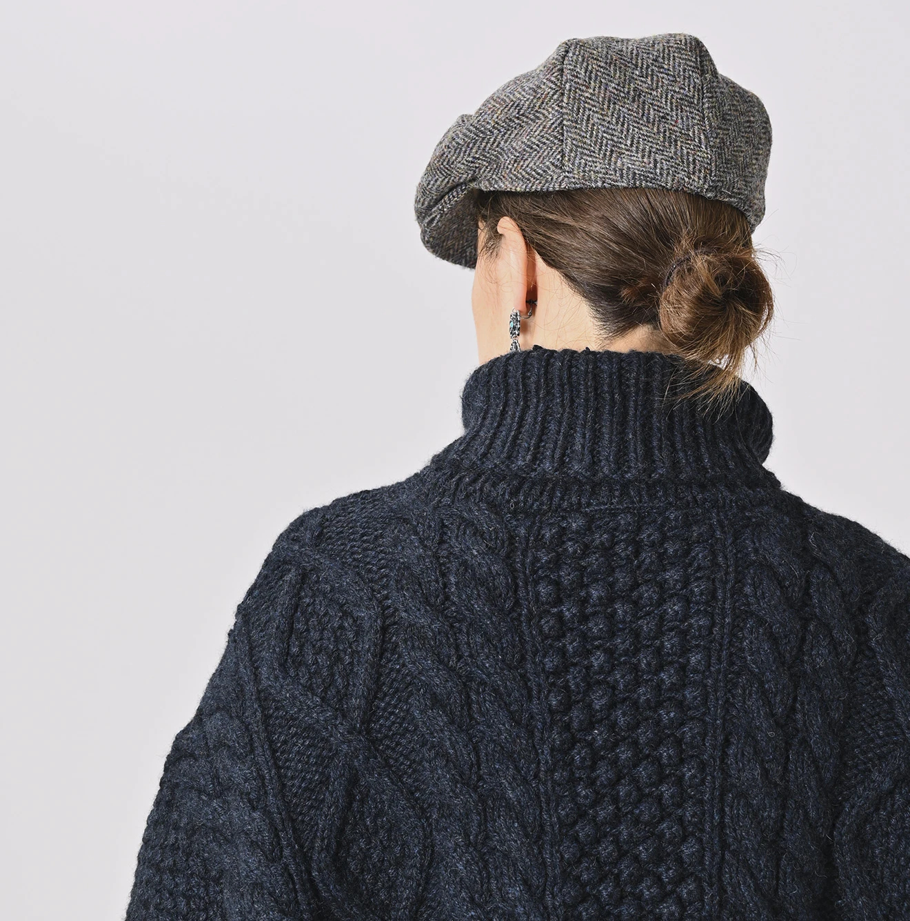 45R(フォーティファイブアール) |カシミヤのアランポンチョ