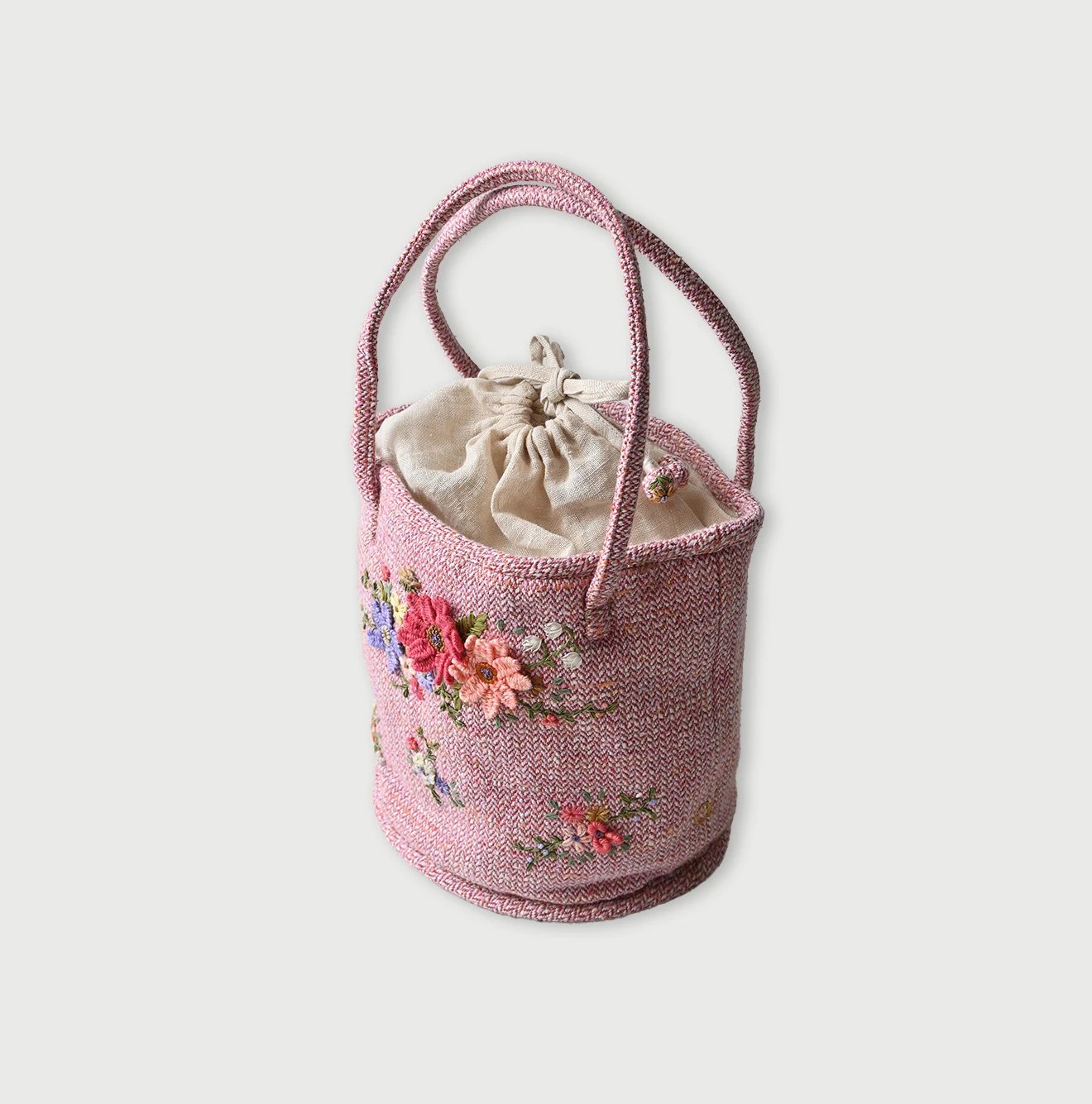 45R（フォーティファイブアール）| ツイード刺繍のプティバッグ Bag
