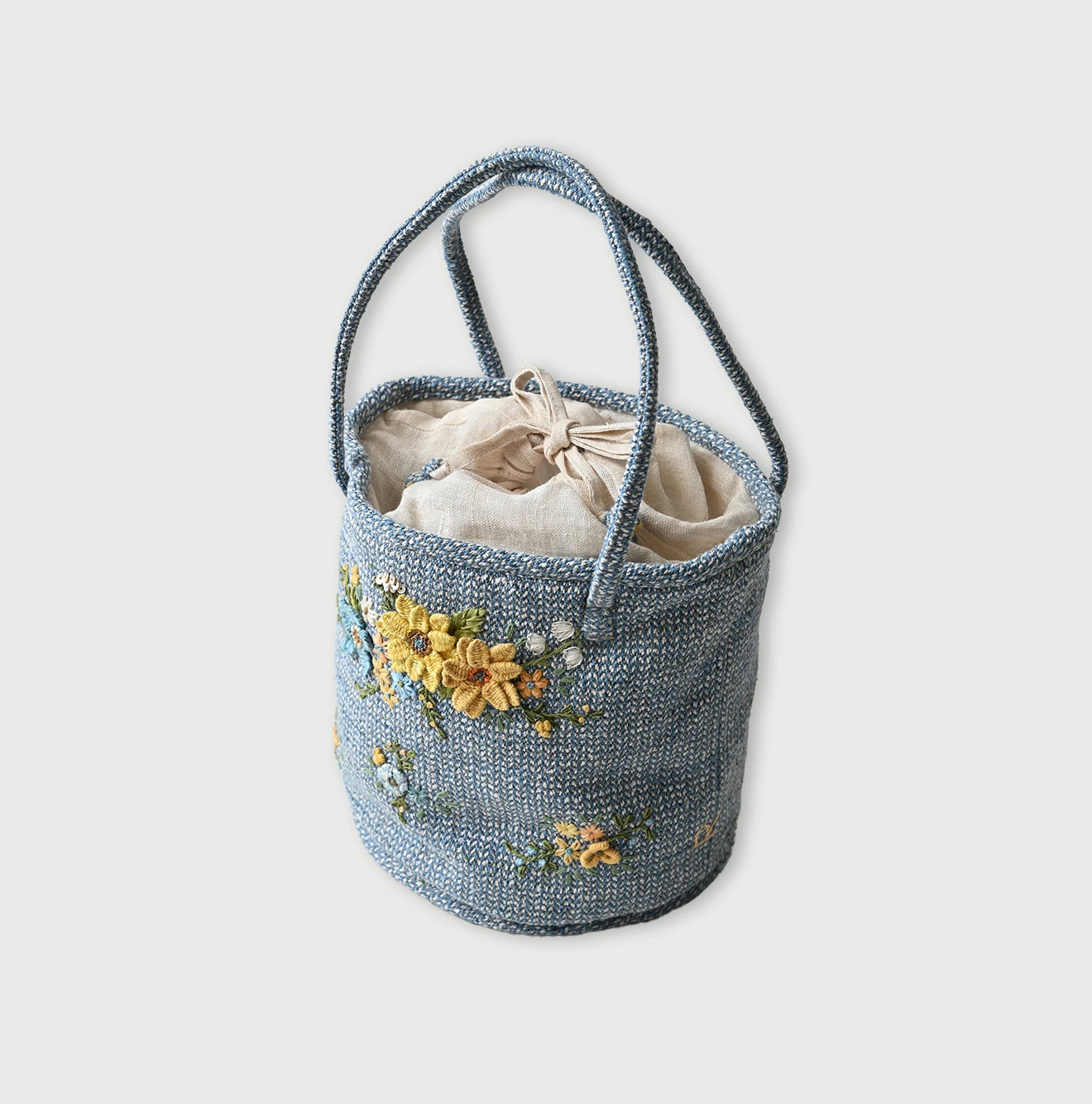 45R（フォーティファイブアール）| ツイード刺繍のプティバッグ Bag