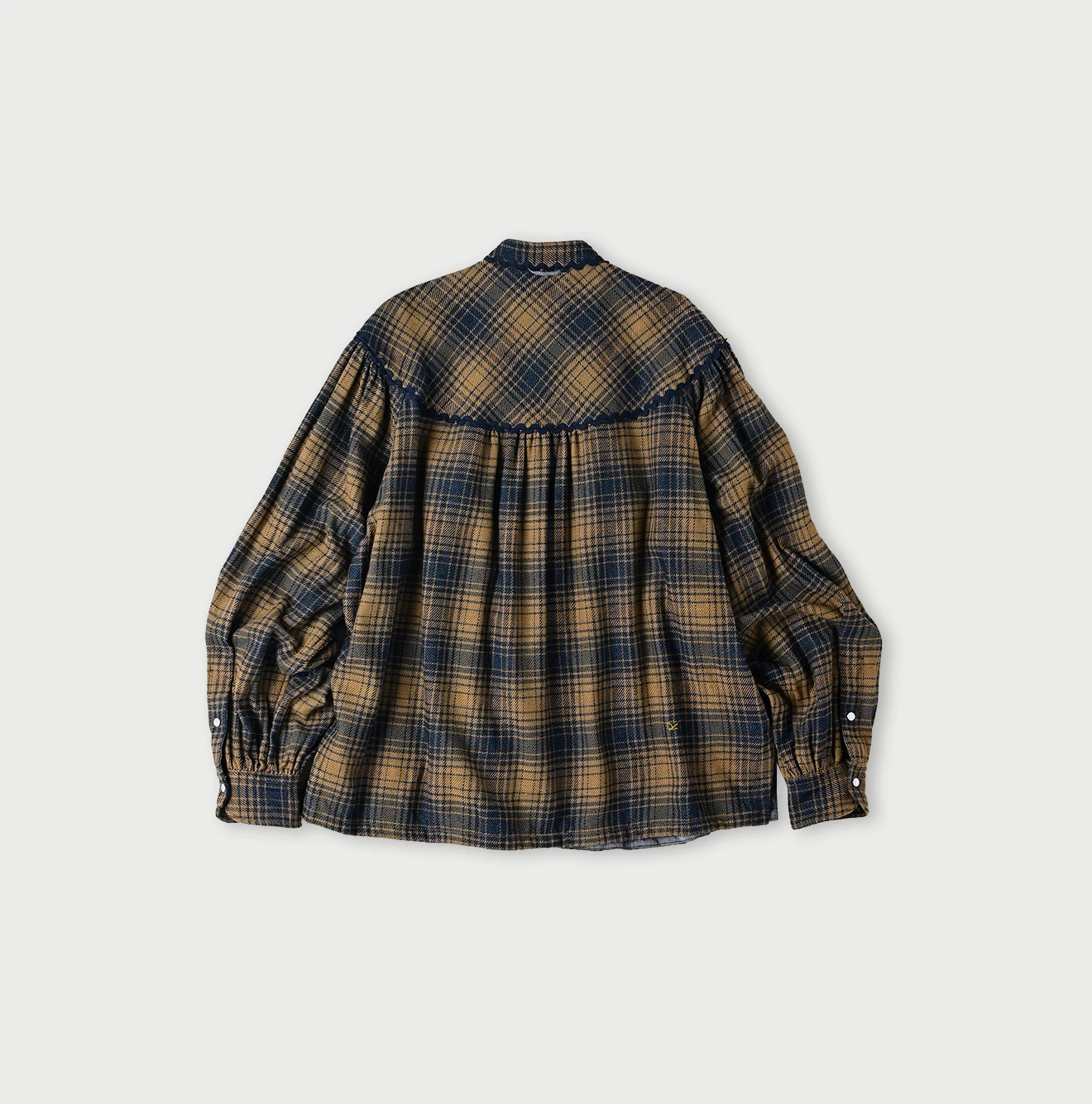 45R(フォーティファイブアール) |ジンバネルのタンバリンブラウス（インディゴ）