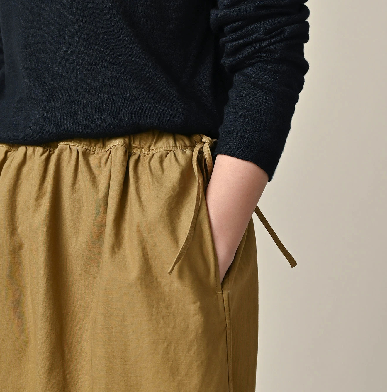 45R(フォーティファイブアール) |薄バックサテンのティアードフリルペチスカート