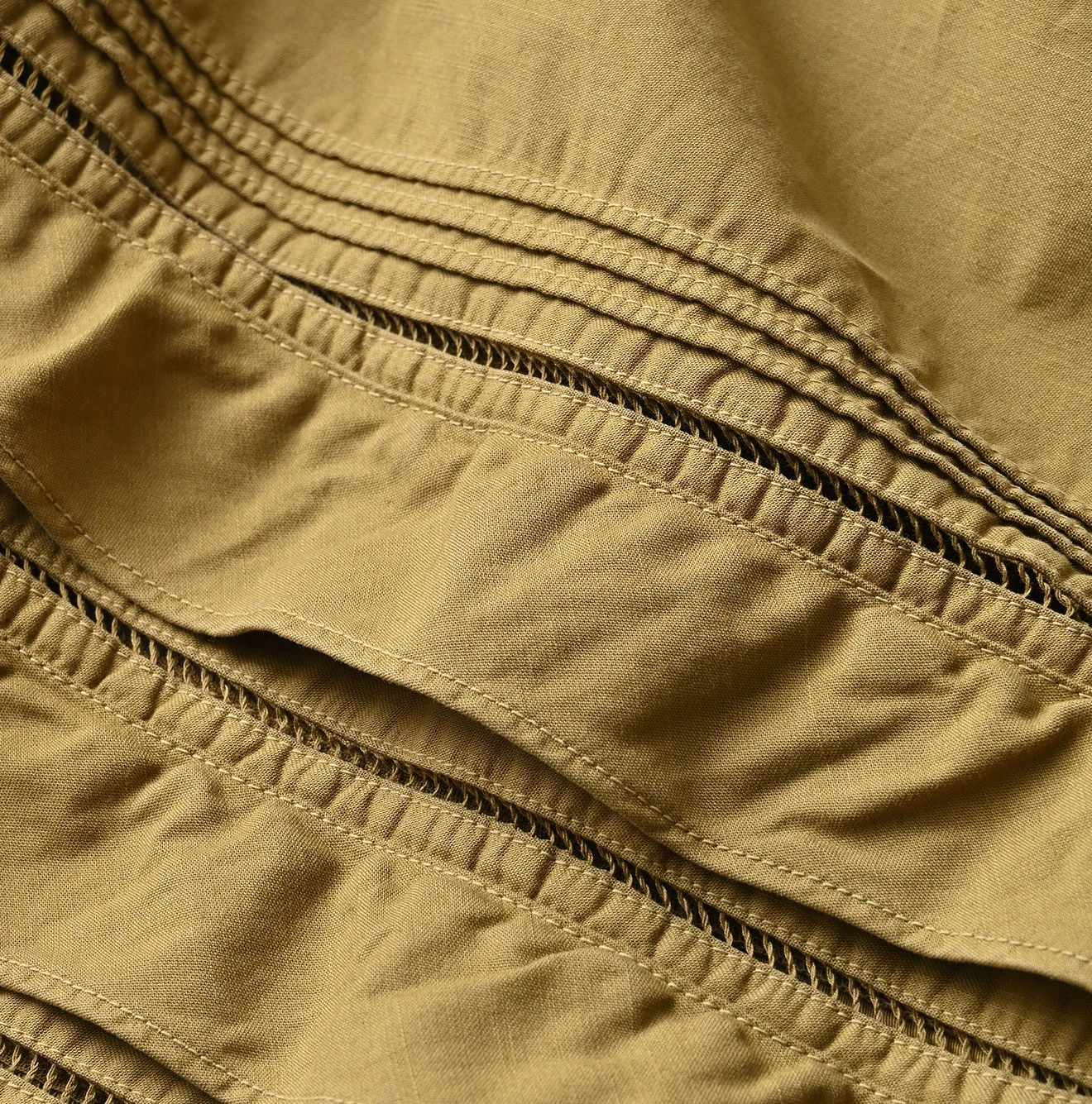 45R(フォーティファイブアール) |薄バックサテンのティアードフリルペチスカート