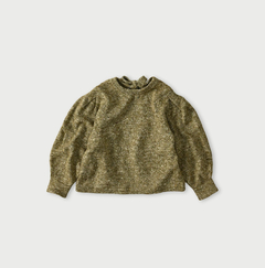 62-カーキツイードトップ