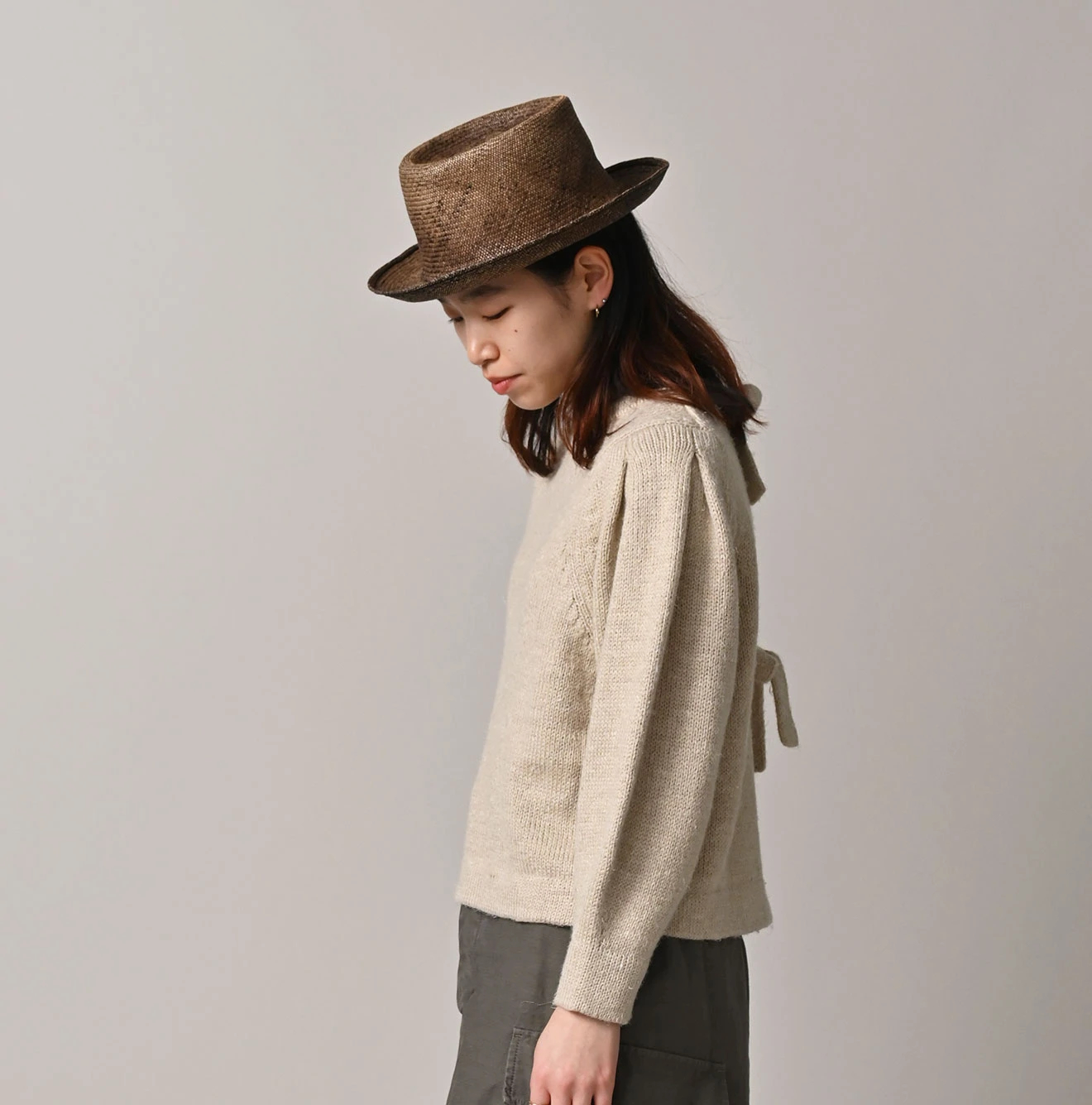 45R(フォーティファイブアール) |カシミヤリネンのカーディガン