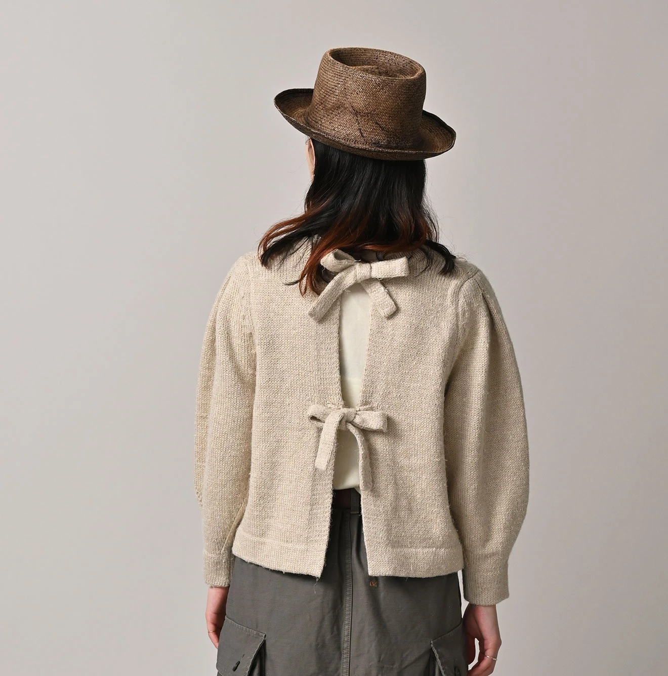 45R(フォーティファイブアール) |カシミヤリネンのカーディガン