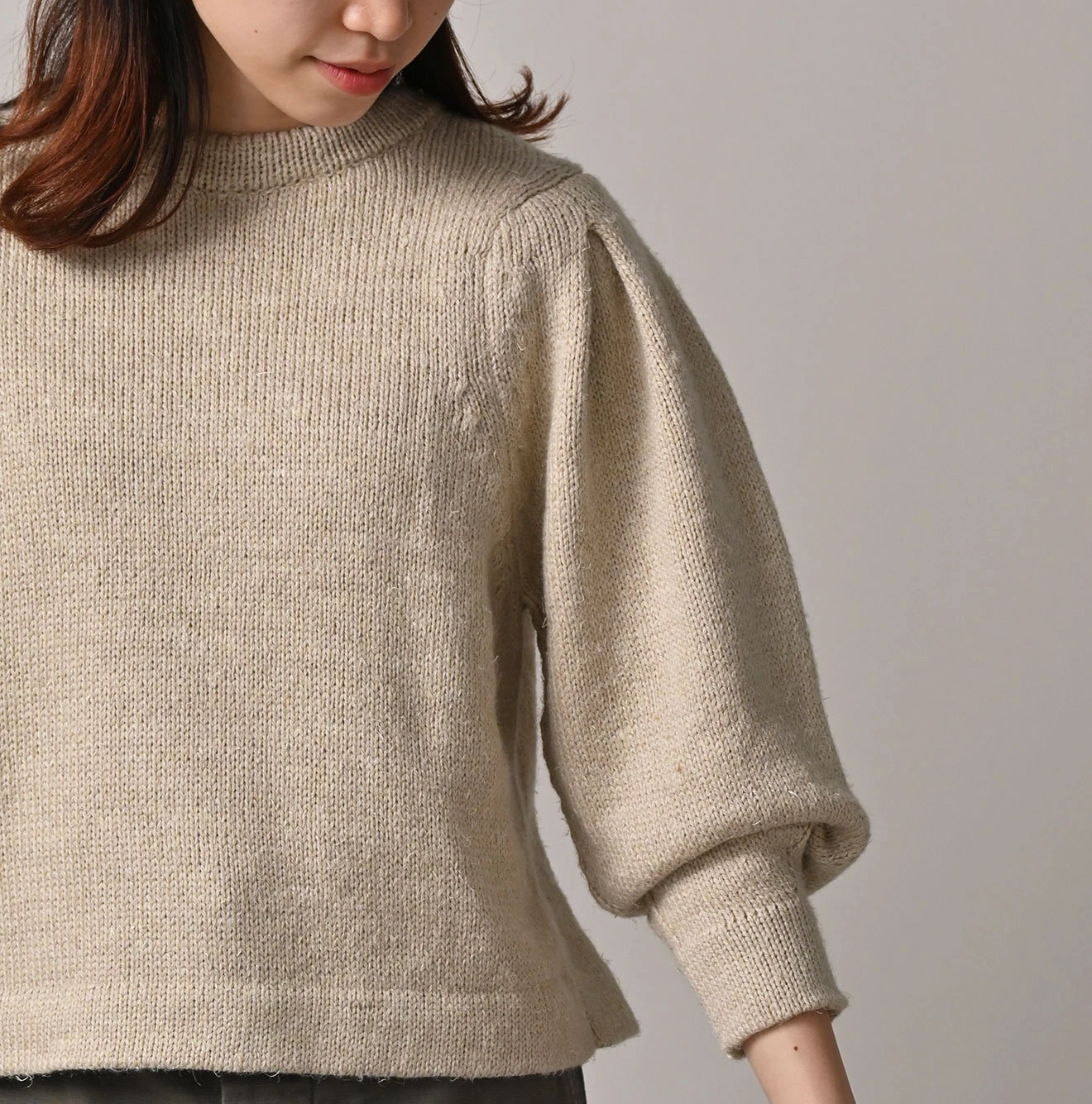 45R(フォーティファイブアール) |カシミヤリネンのカーディガン