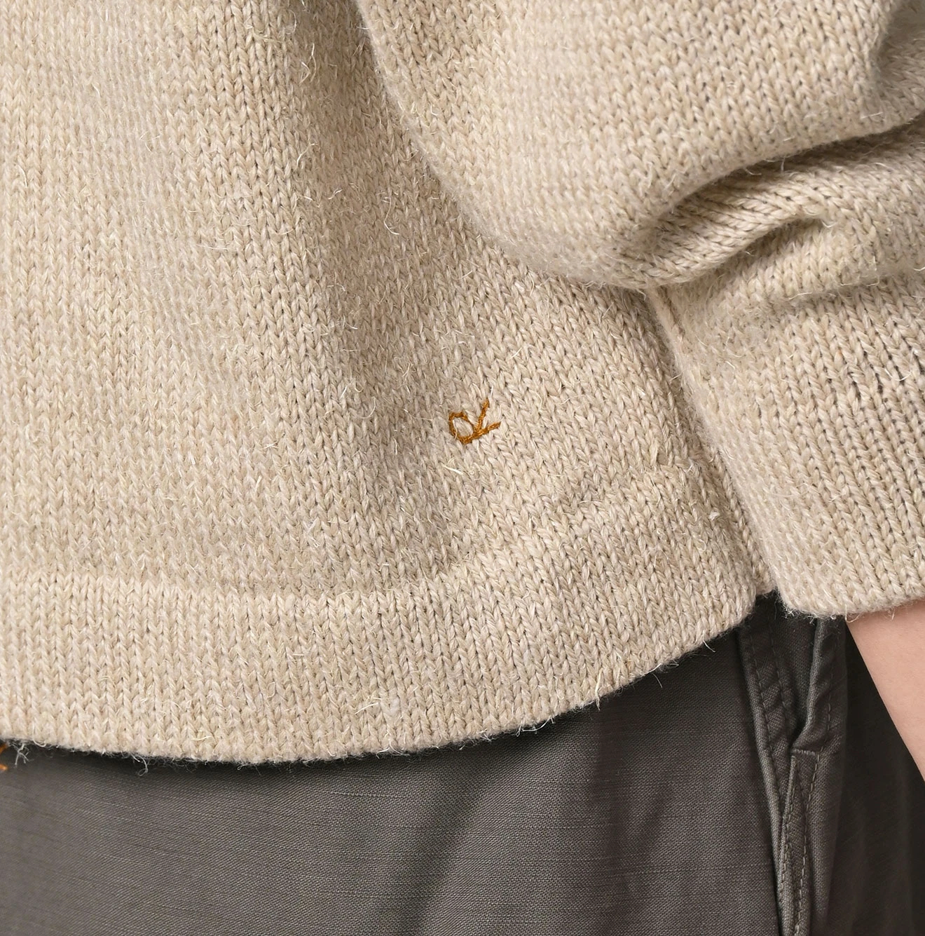 45R(フォーティファイブアール) |カシミヤリネンのカーディガン