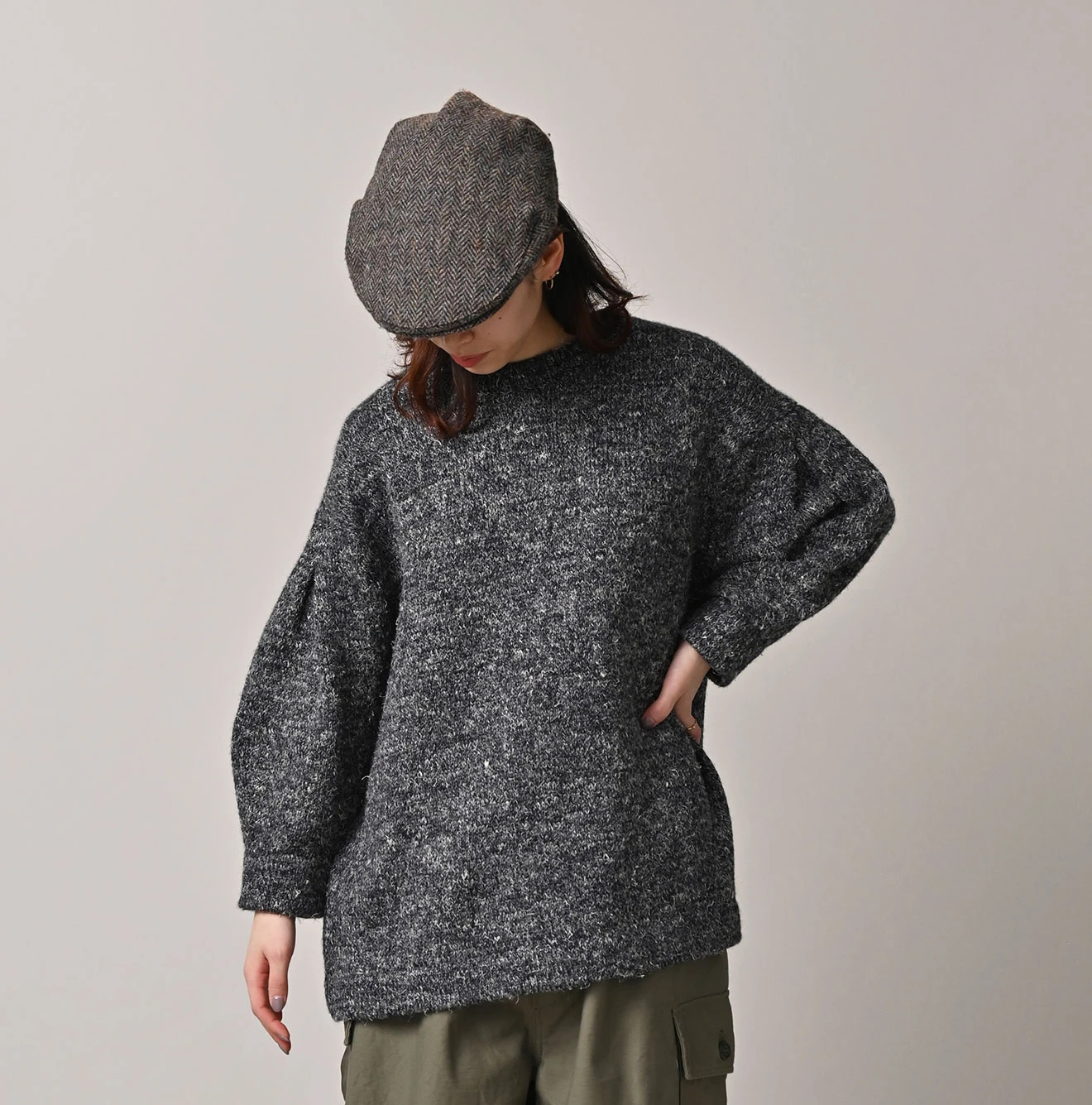 45R（フォーティファイブアール）| カシミヤリネンのチュニック