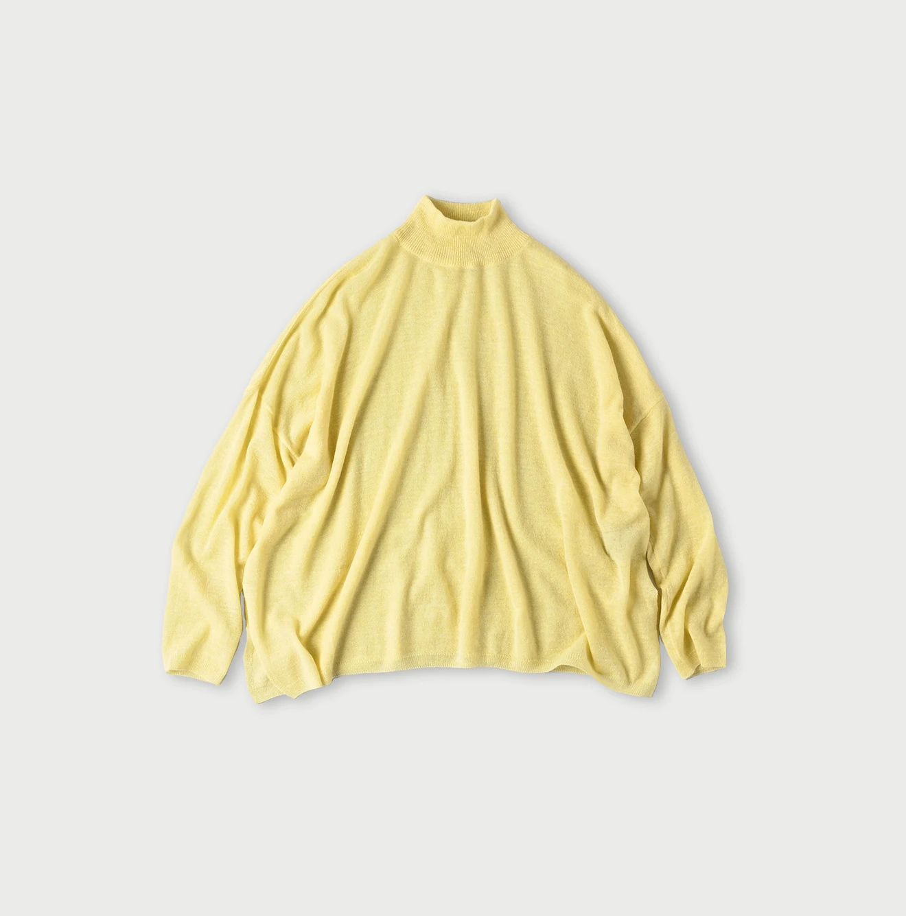 45r超ガーゼビッグTシャツ 45R（フォーティファイブアール）| カシミヤ超ガーゼのビッグスリットT