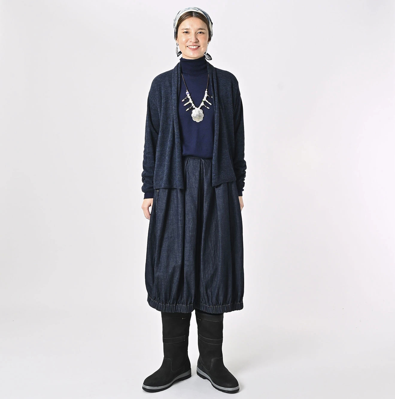 45R(フォーティファイブアール) |カシミヤ超ガーゼのカシュクール