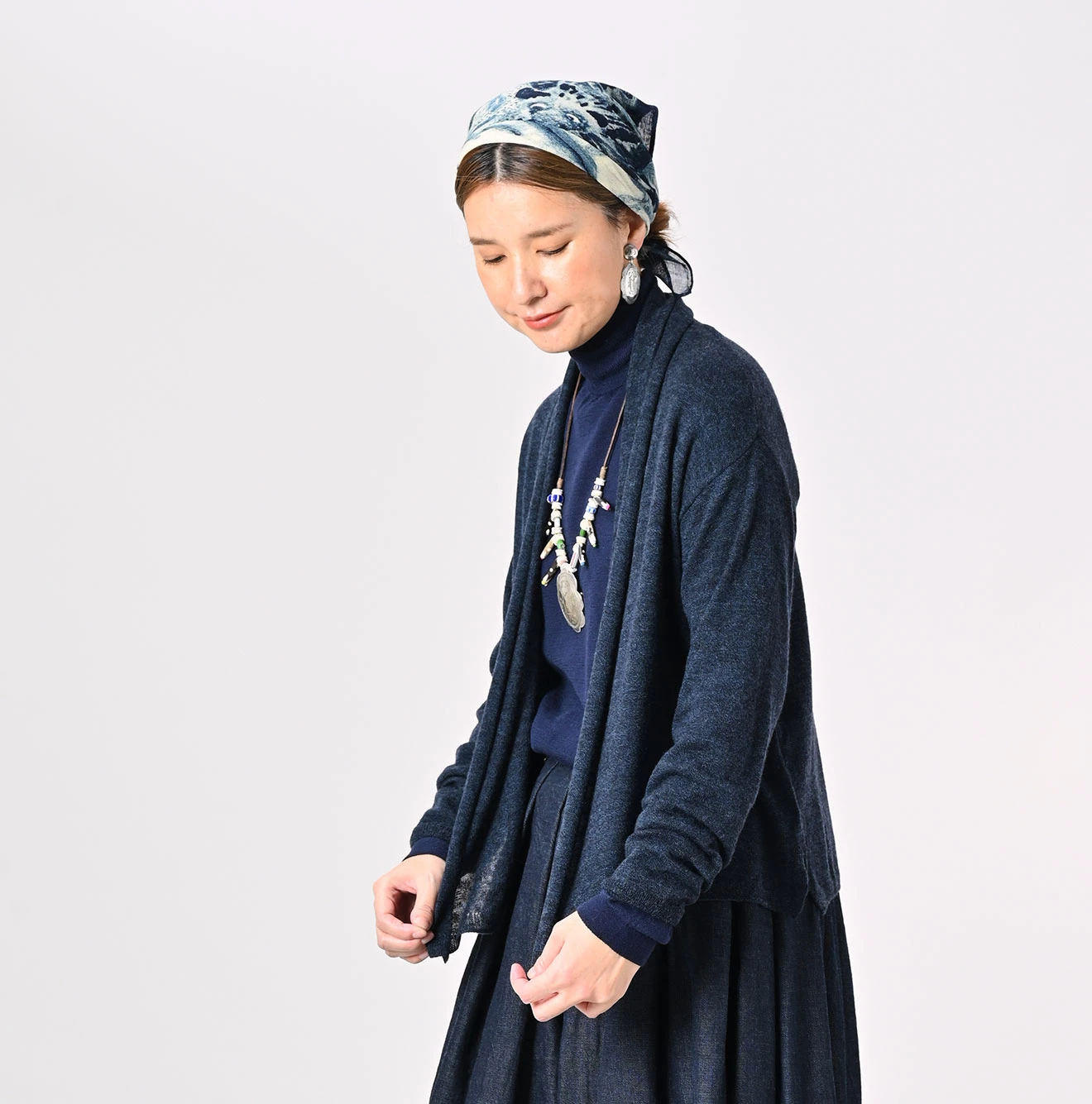 45R(フォーティファイブアール) |カシミヤ超ガーゼのカシュクール