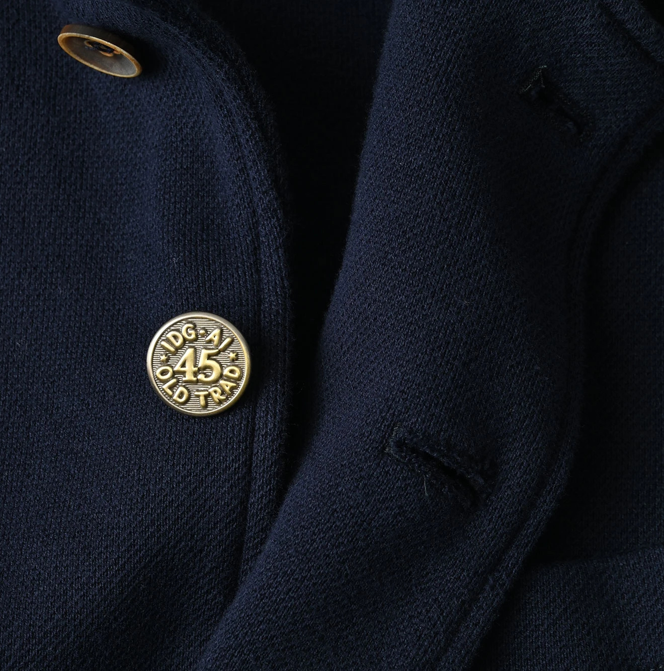 45R(フォーティファイブアール) |ジャージ無地ジャカードの908カーデジャケット