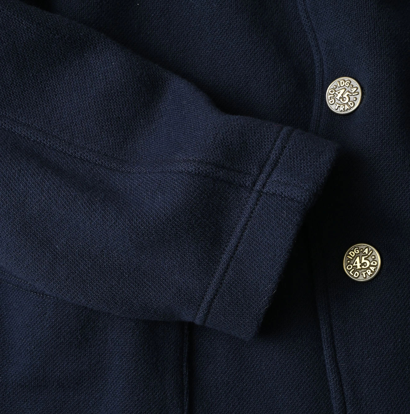 45R(フォーティファイブアール) |ジャージ無地ジャカードの908カーデジャケット