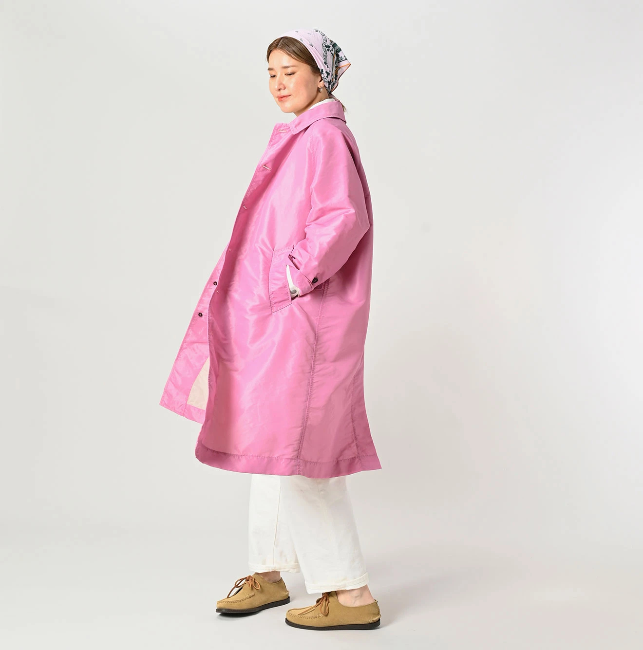 45R(フォーティファイブアール) |ナイロンの908ステンカラーコート