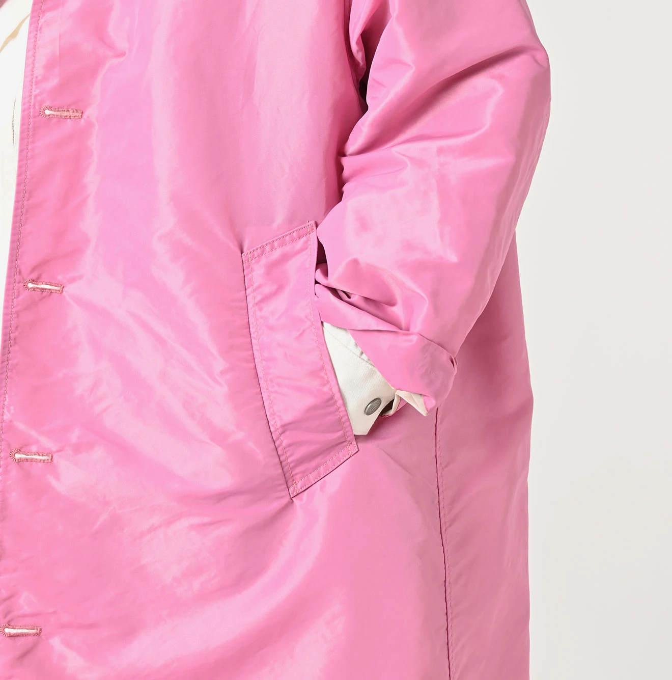 45R(フォーティファイブアール) |ナイロンの908ステンカラーコート