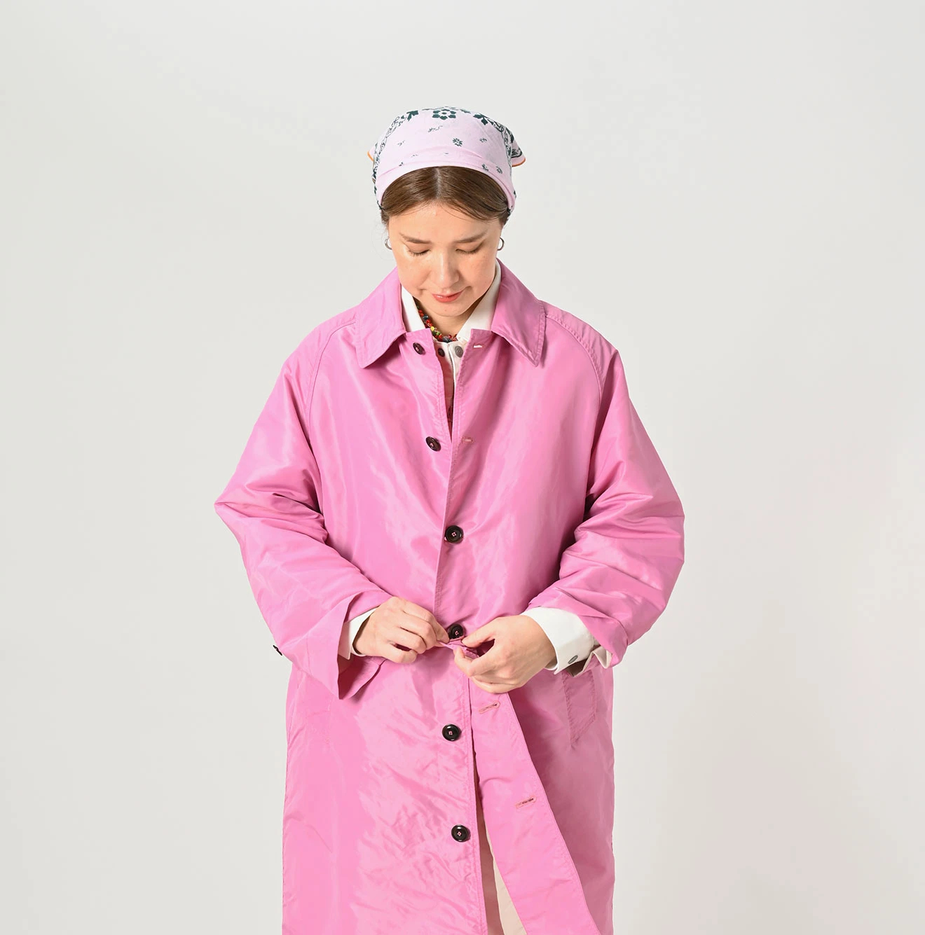 45R(フォーティファイブアール) |ナイロンの908ステンカラーコート