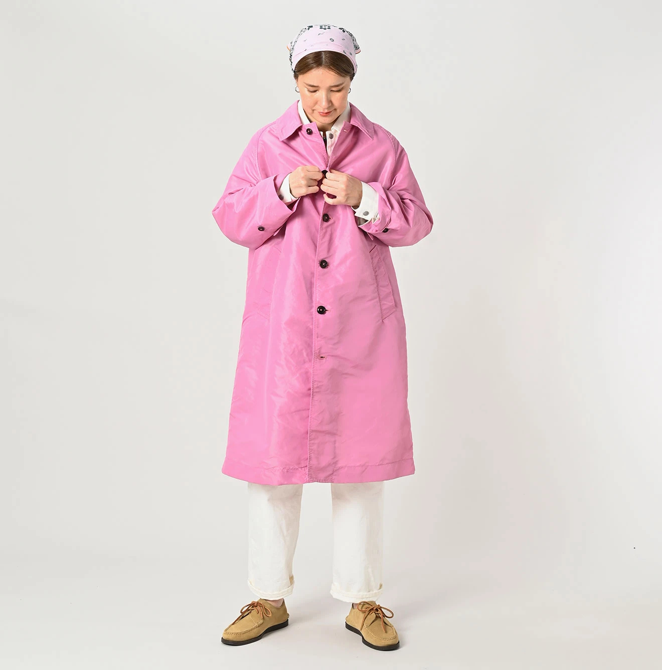 45R(フォーティファイブアール) |ナイロンの908ステンカラーコート