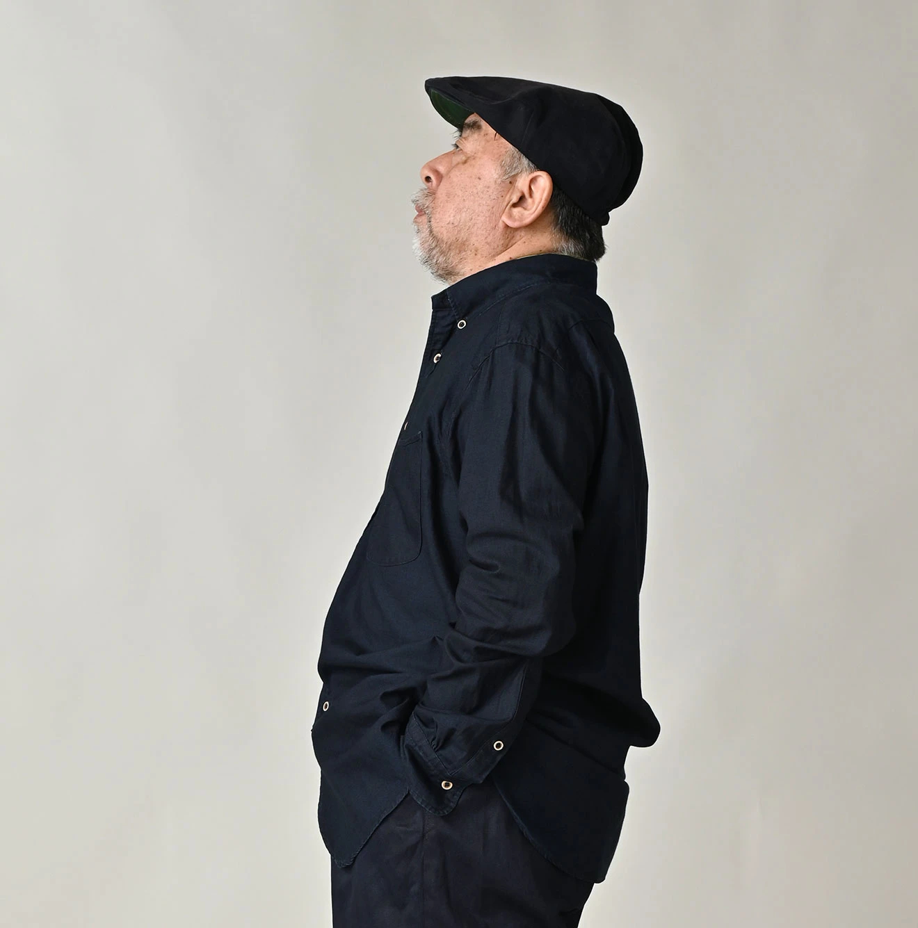 45R(フォーティファイブアール) |スーピマオックスの908ローファーボタンダウンシャツ（インディゴ）