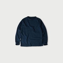 45R（フォーティファイブアール）| 侘助椿ブル刺繍の90845星Tシャツ