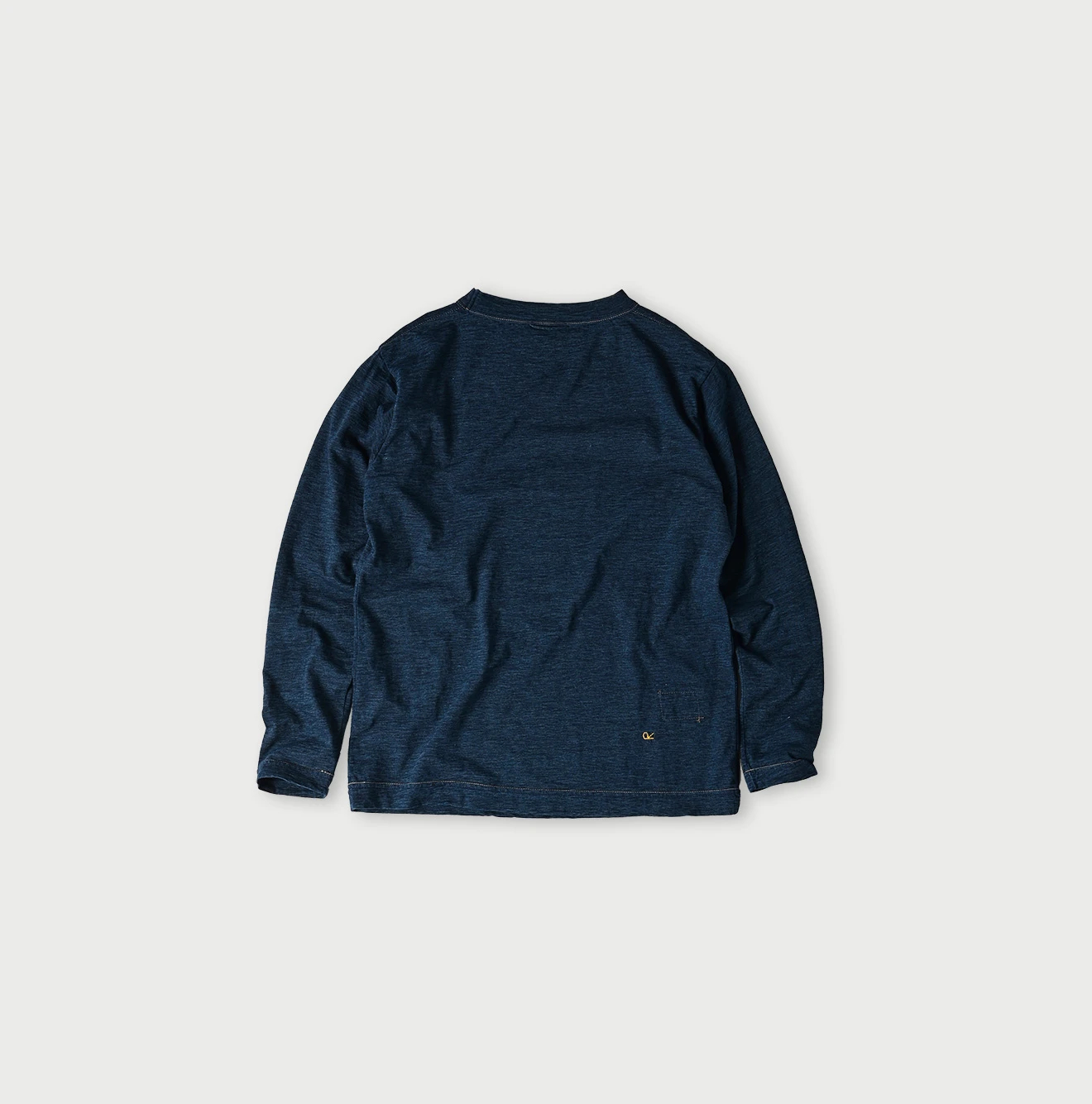 45R(フォーティファイブアール) |お手前頂戴ブル刺繍の90845星Tシャツ（インディゴ）