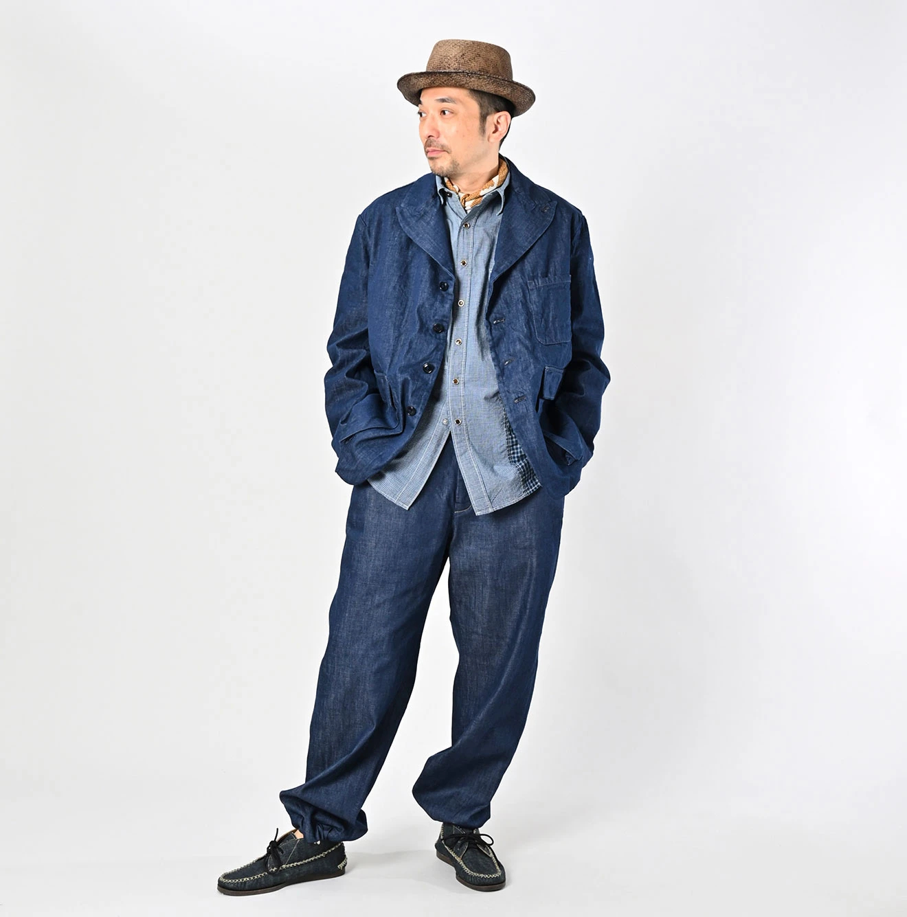 45R(フォーティファイブアール) |モンプデニムの908ジャケッター（濃）