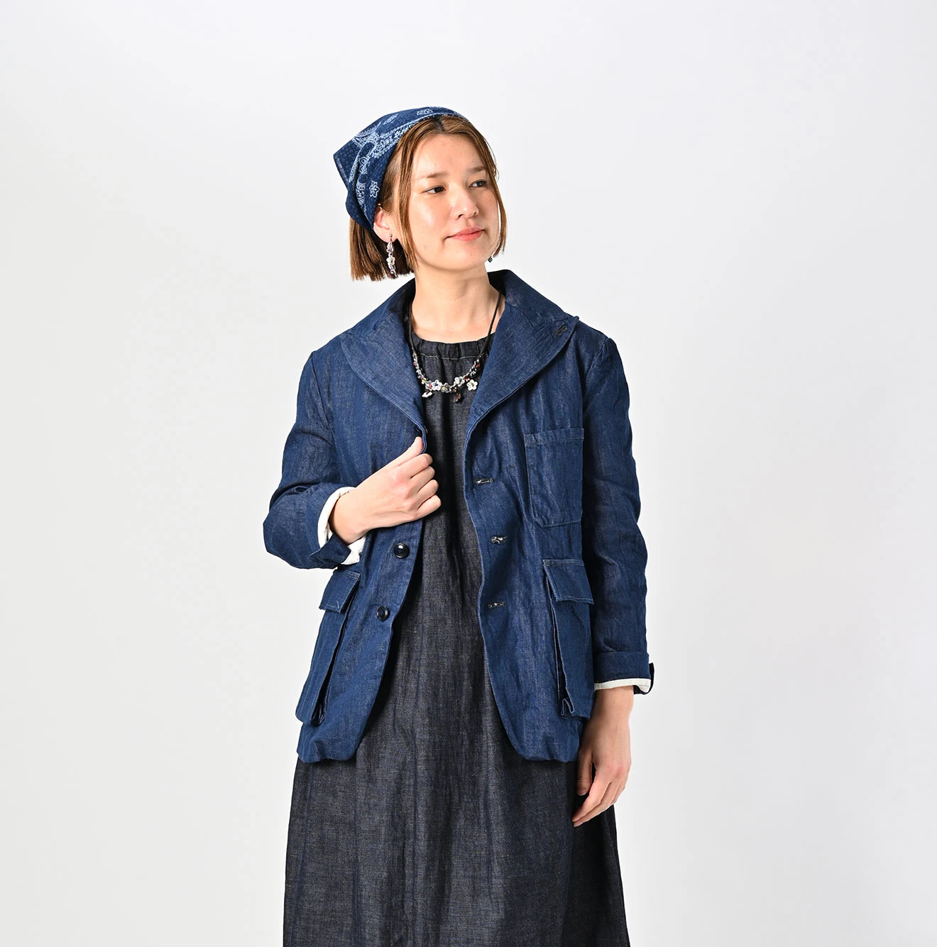 45R(フォーティファイブアール) |モンプデニムの908ジャケッター（濃）