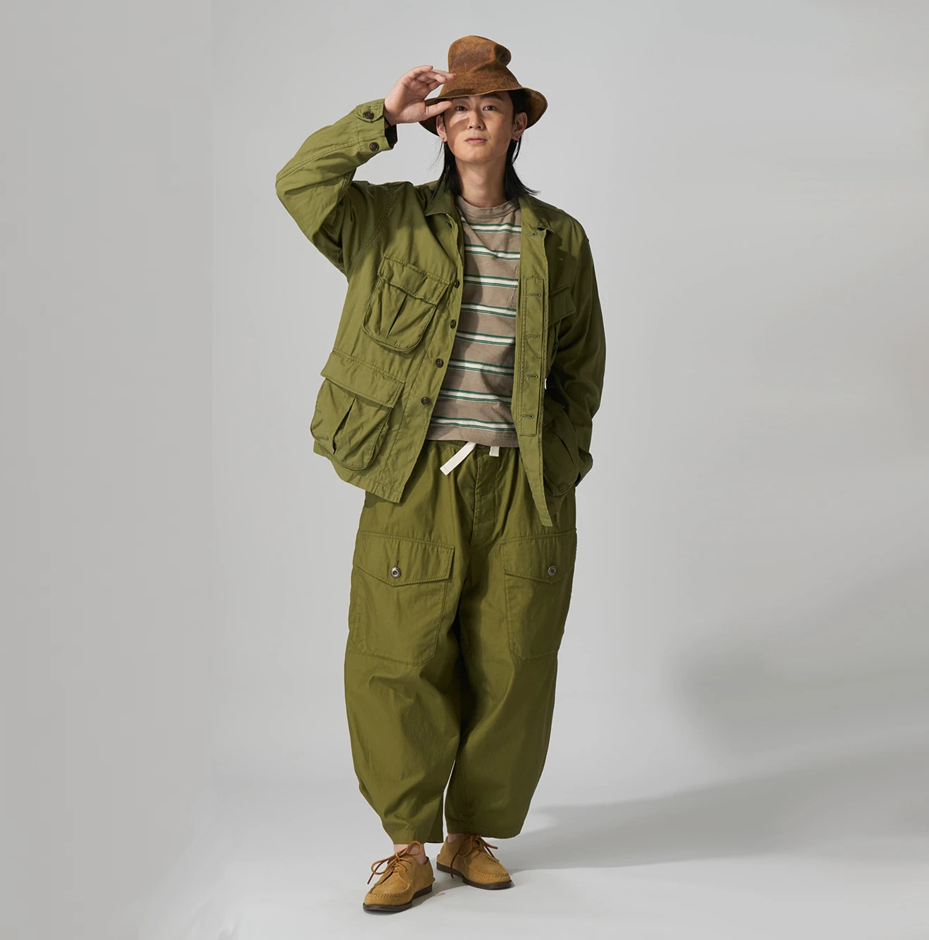 45R(フォーティファイブアール) |薄バックサテンの908フォティーグジャケット