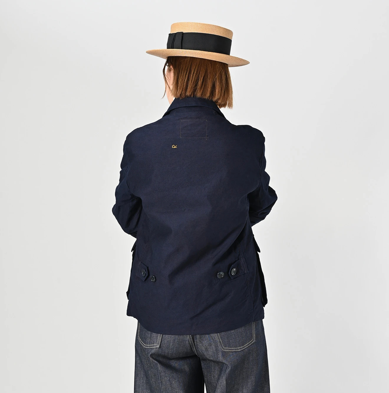 45R(フォーティファイブアール) |薄バックサテンの908ジャケッター（インディゴ）