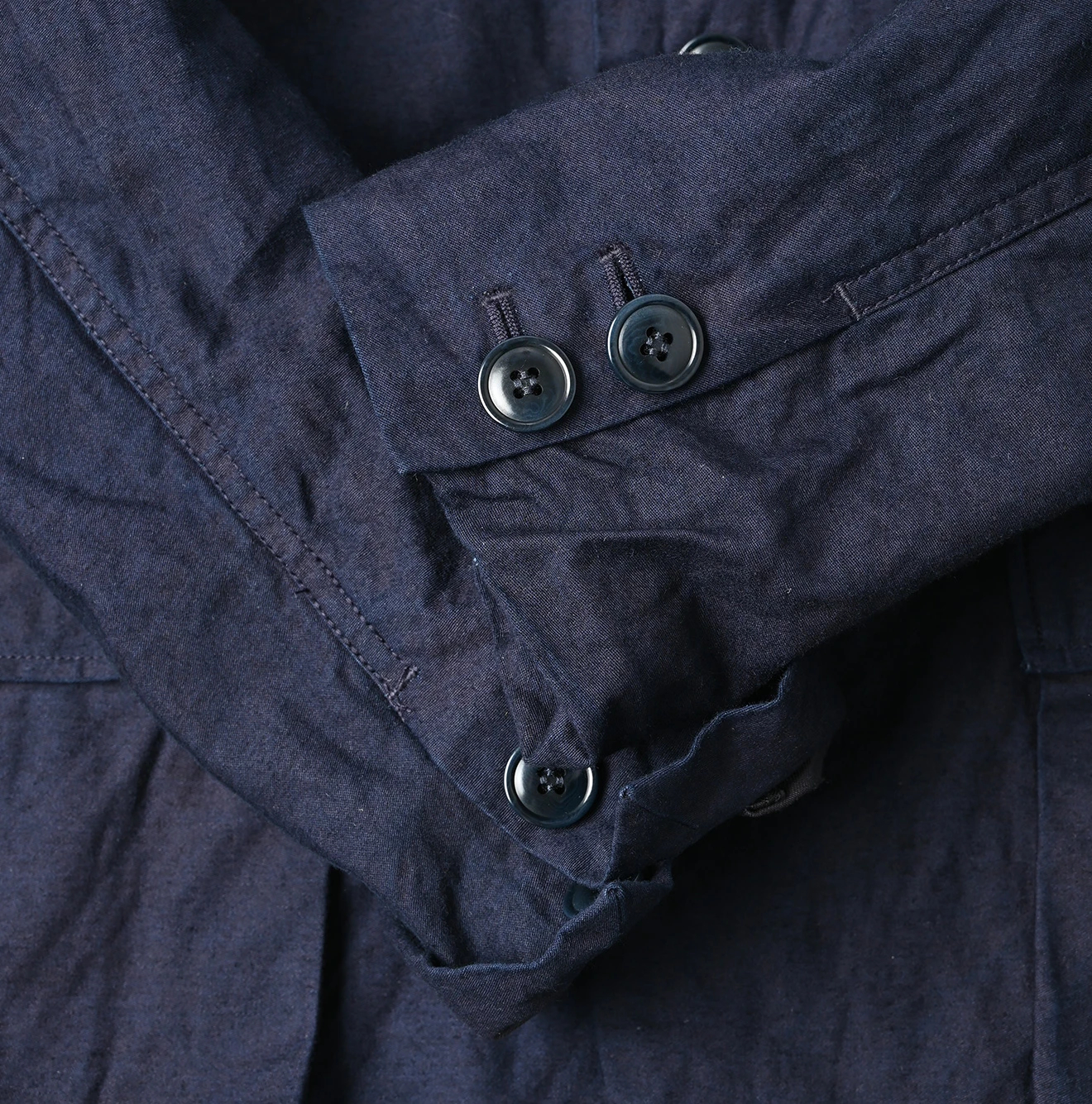 45R(フォーティファイブアール) |薄バックサテンの908ジャケッター（インディゴ）