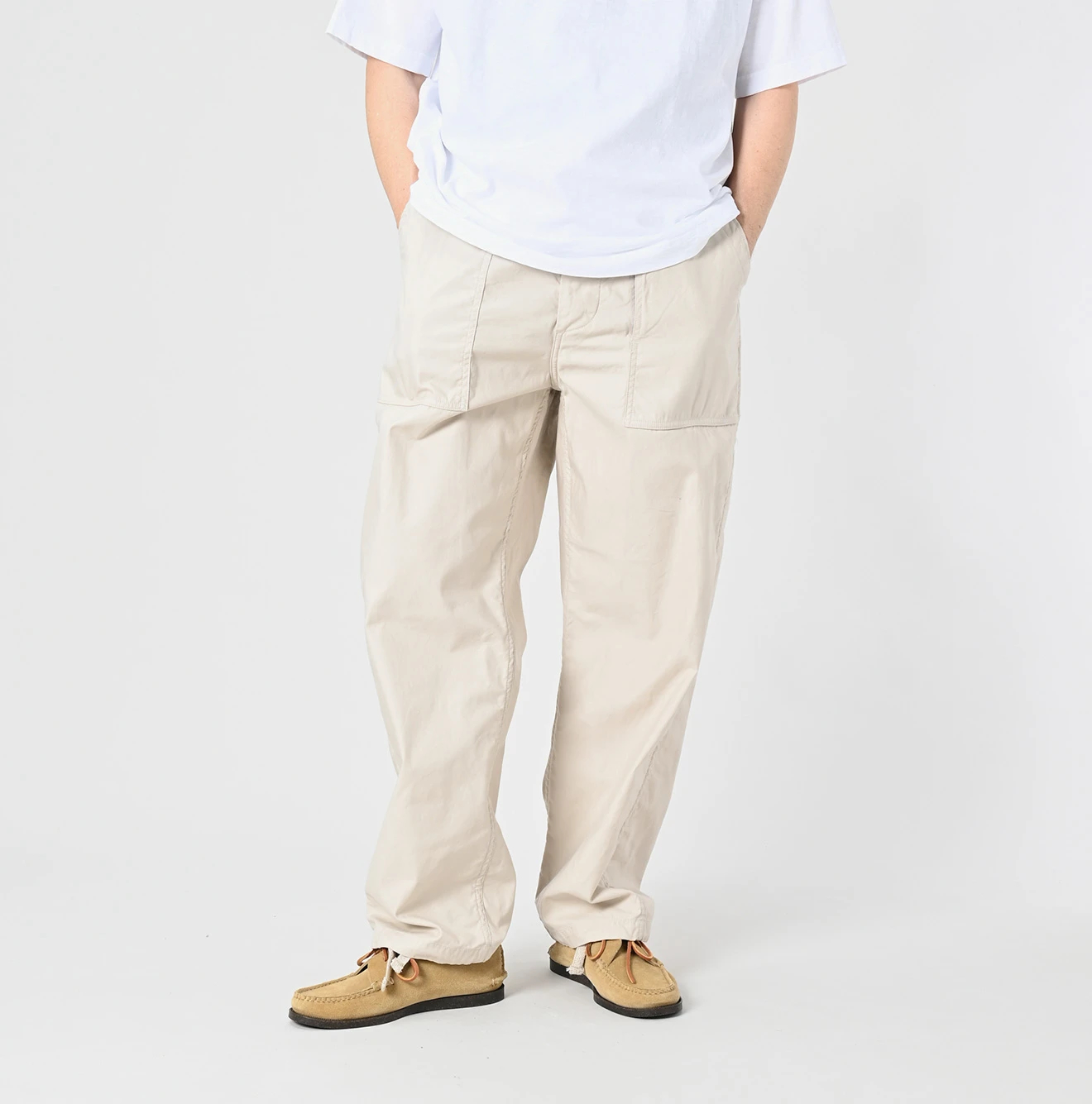 45R(フォーティファイブアール) |薄バックサテンの908ベイカーパンツ