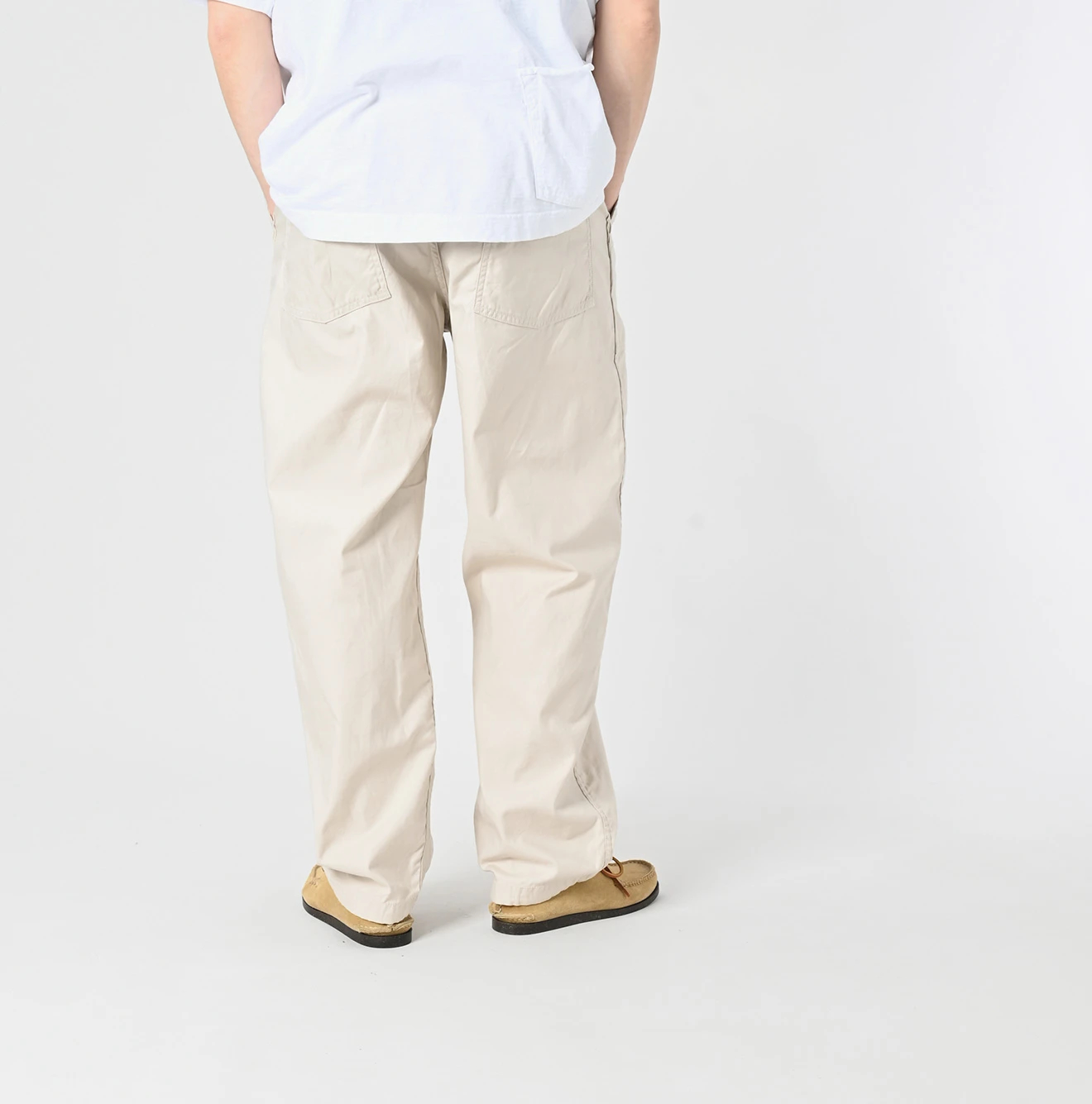 45R(フォーティファイブアール) |薄バックサテンの908ベイカーパンツ