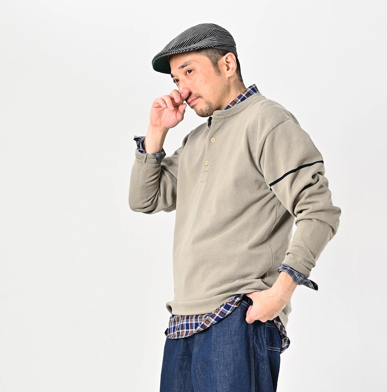 45R（フォーティファイブアール）| ニットソーの908ヘンリー Sweater