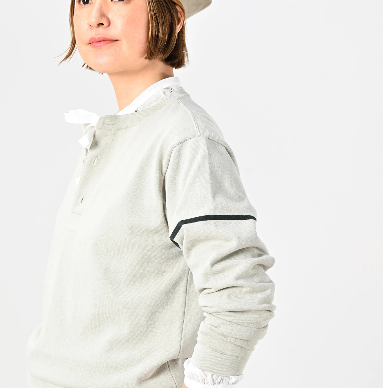 45R（フォーティファイブアール）| ニットソーの908ヘンリー Sweater