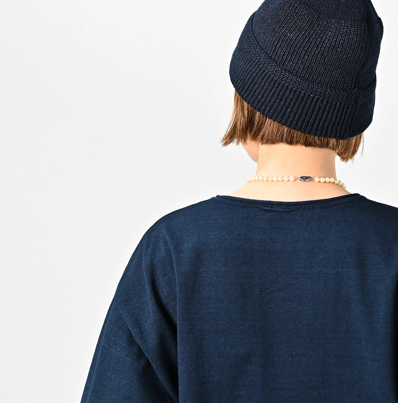 45R(フォーティファイブアール) |ニットソーの908Tシャツ（インディゴ）