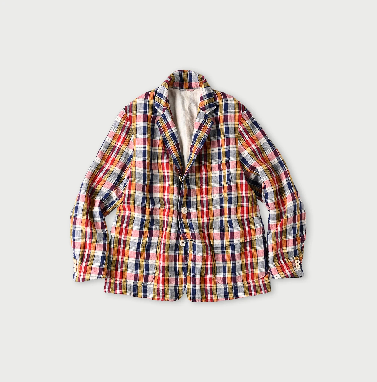 45R(フォーティファイブアール) |インドリネンマドラスの908みゆきジャケット