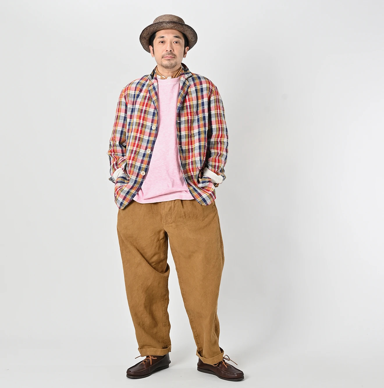 45R(フォーティファイブアール) |インドリネンマドラスの908みゆきジャケット