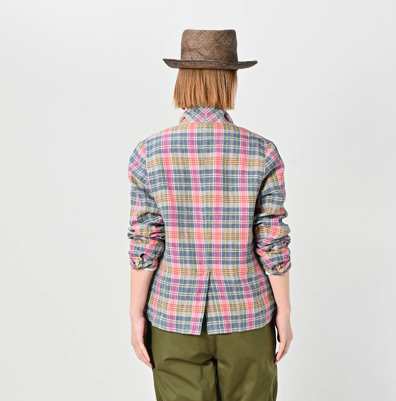 45R(フォーティファイブアール) |インドリネンマドラスの908みゆきジャケット