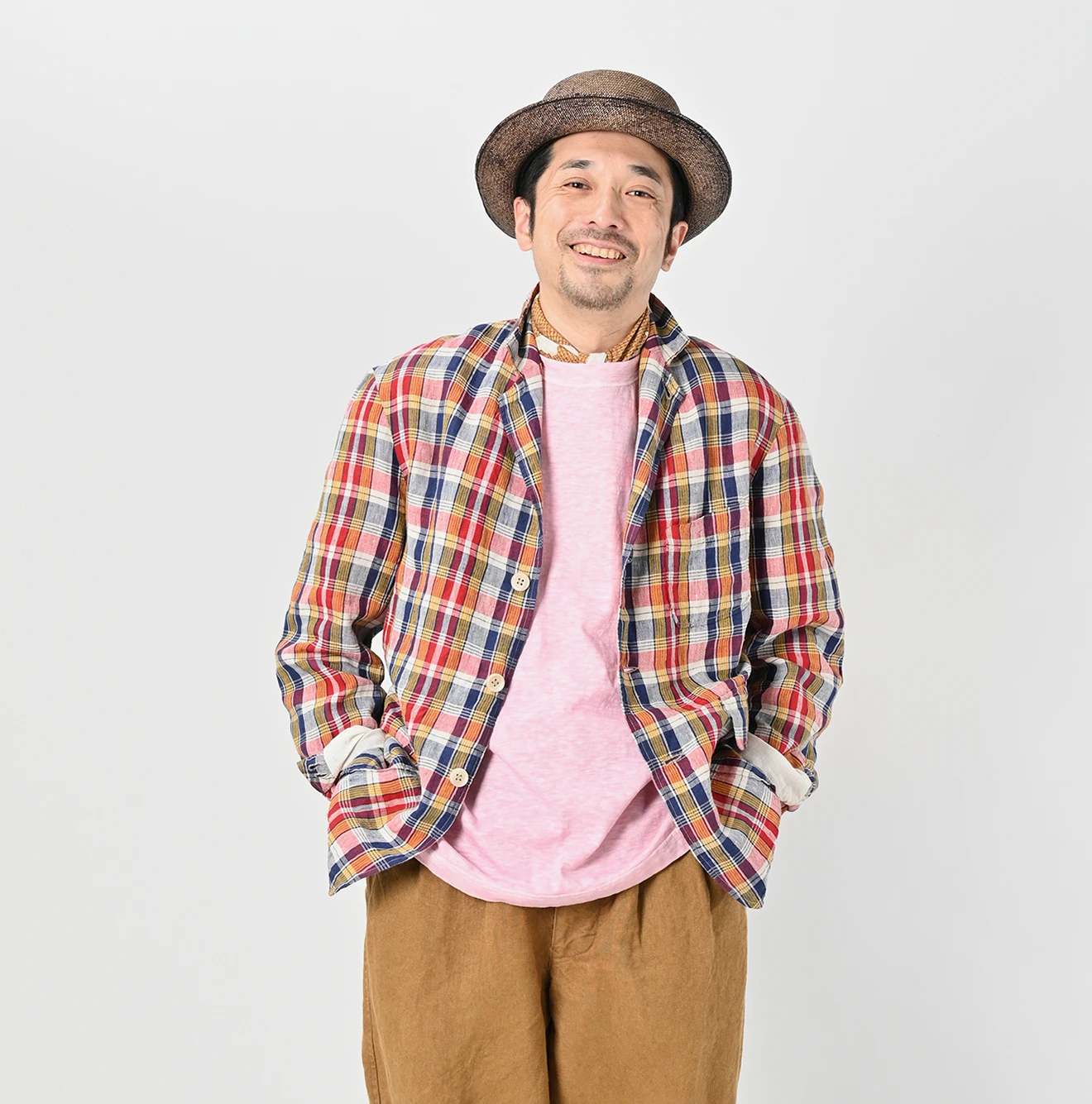 45R(フォーティファイブアール) |インドリネンマドラスの908みゆきジャケット