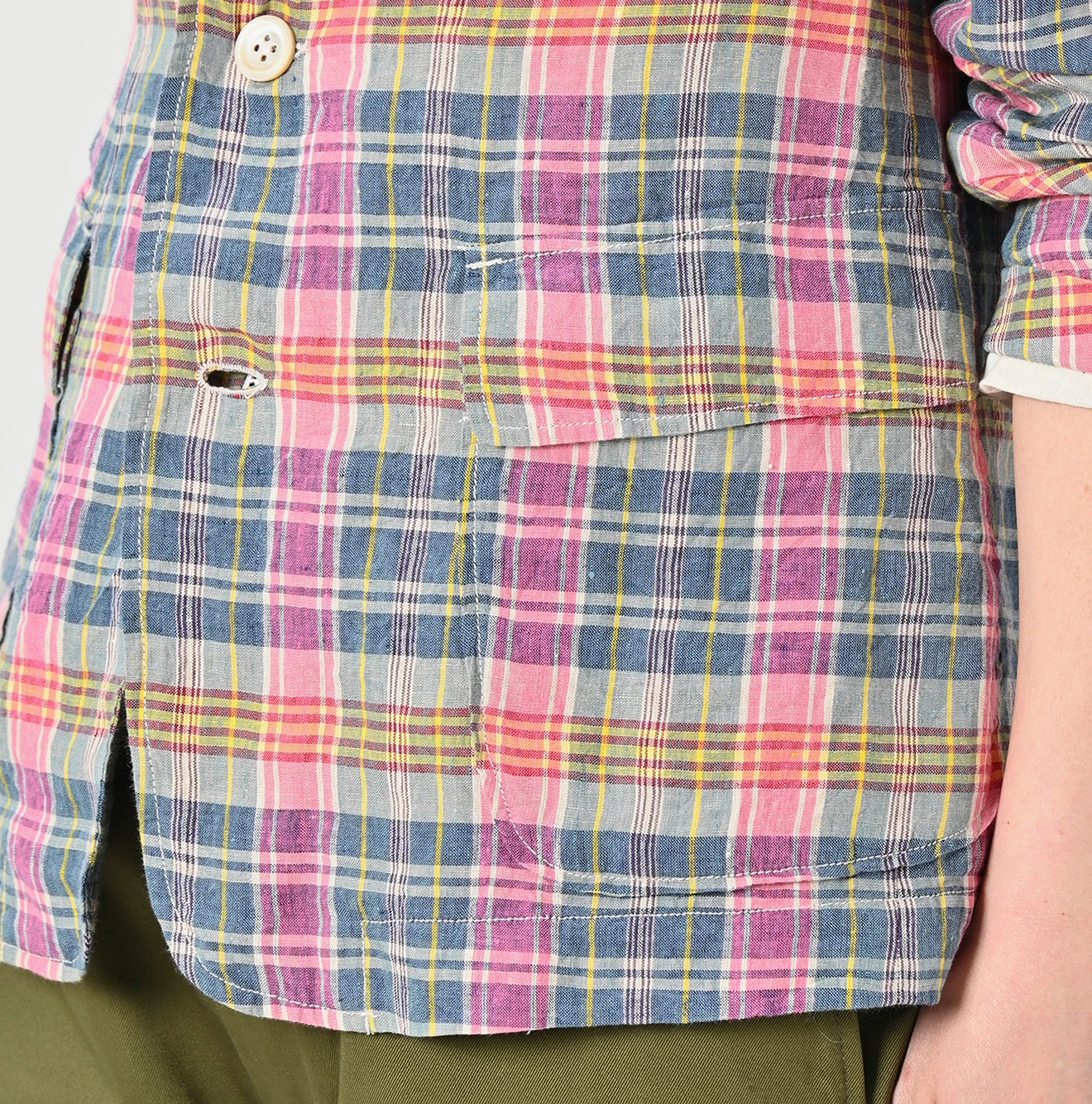 45R(フォーティファイブアール) |インドリネンマドラスの908みゆきジャケット