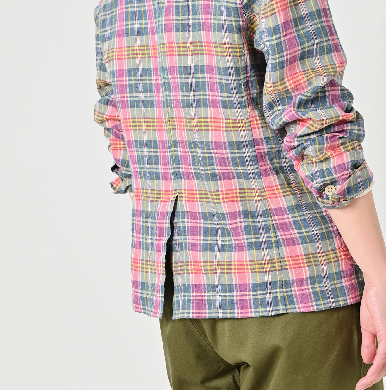 45R(フォーティファイブアール) |インドリネンマドラスの908みゆきジャケット