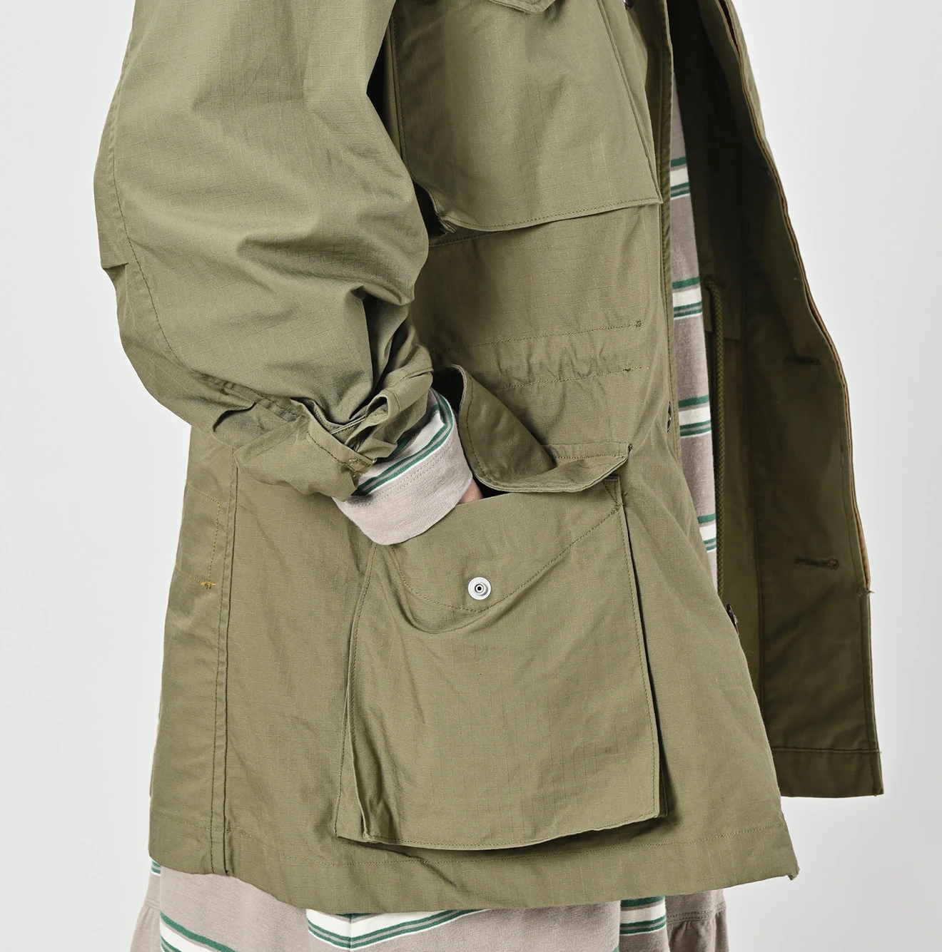 45R(フォーティファイブアール) |リップストップのR-45ジャケットMEN