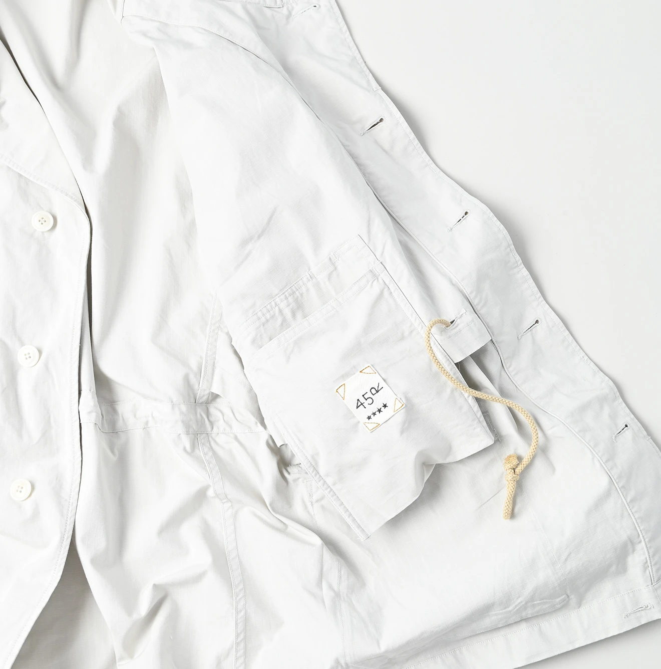 45R(フォーティファイブアール) |リップストップのR-45ジャケットMEN