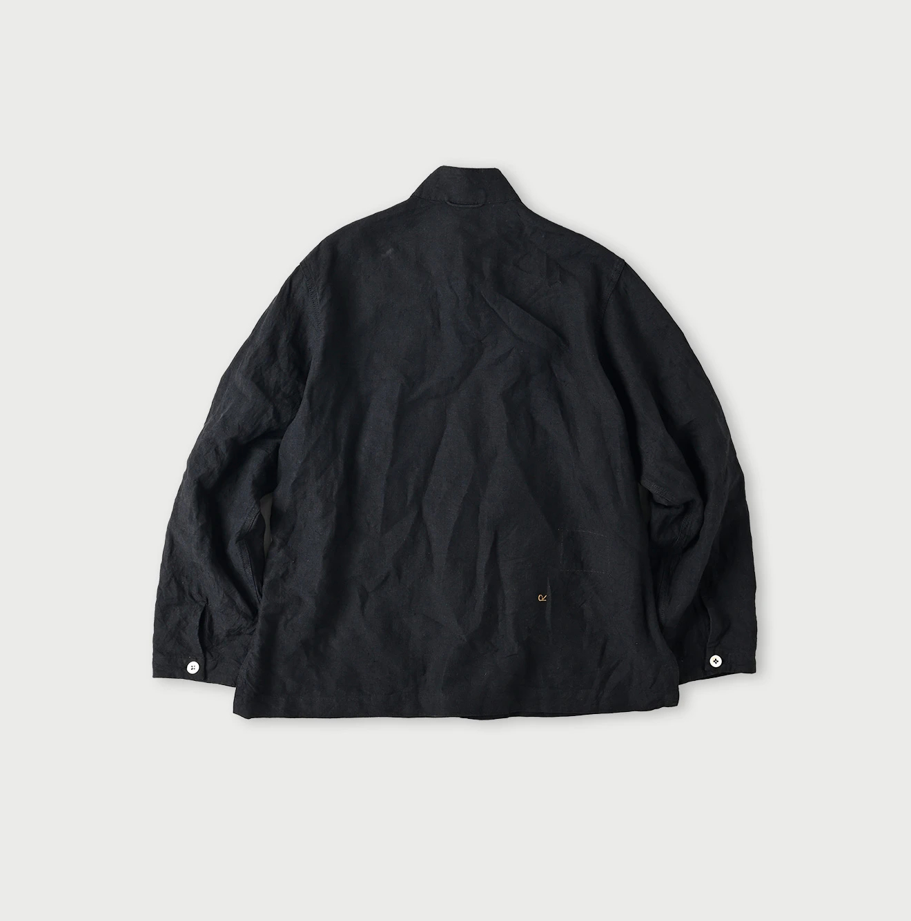 45R(フォーティファイブアール) |インド度詰リネンの908クローバーノットシャツ