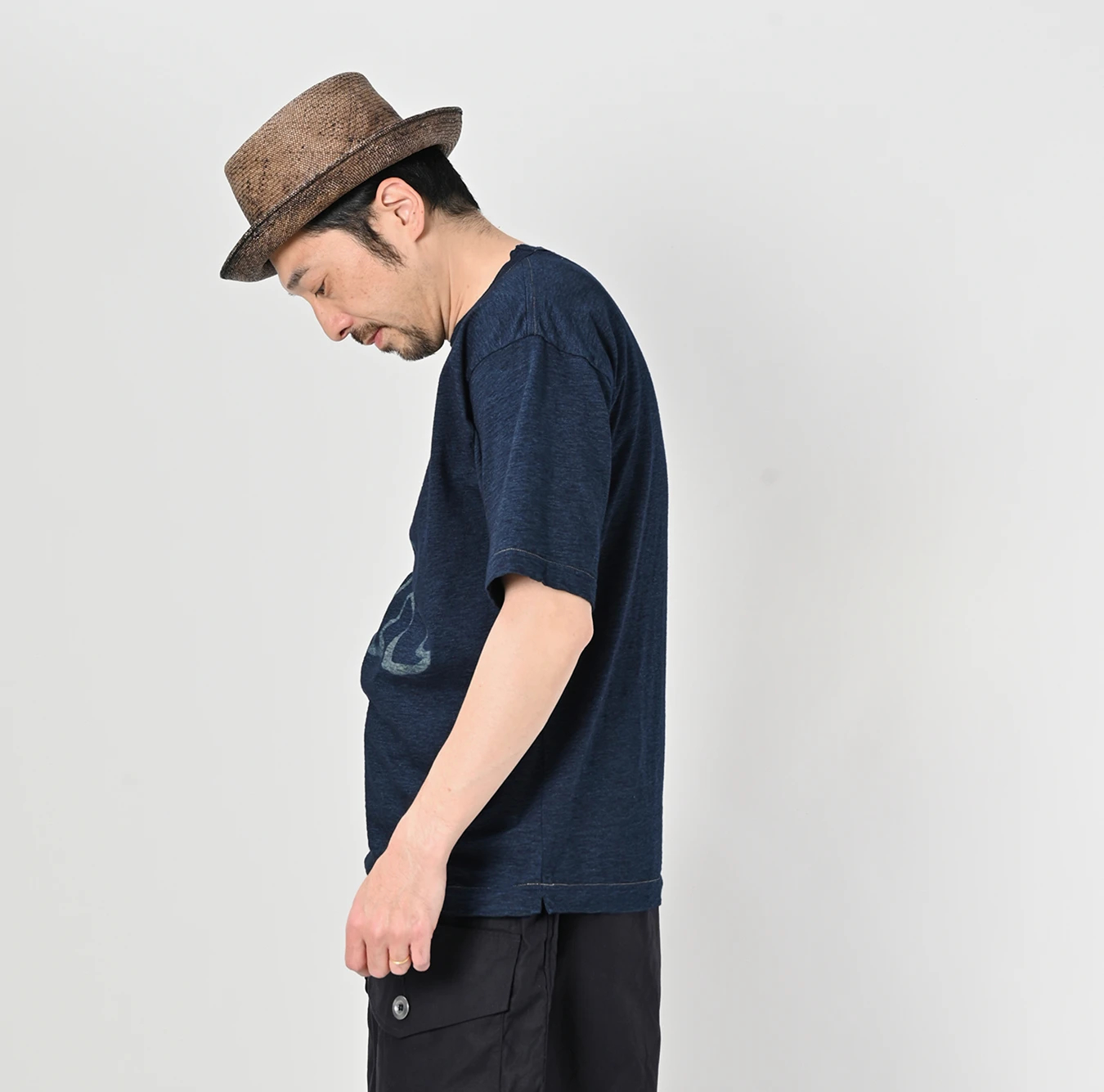 45R ピースバードプリントの90845星Tシャツ スミクロ 45R ピースバードプリントの90845星Tシャツ スミクロ 【公式通販】