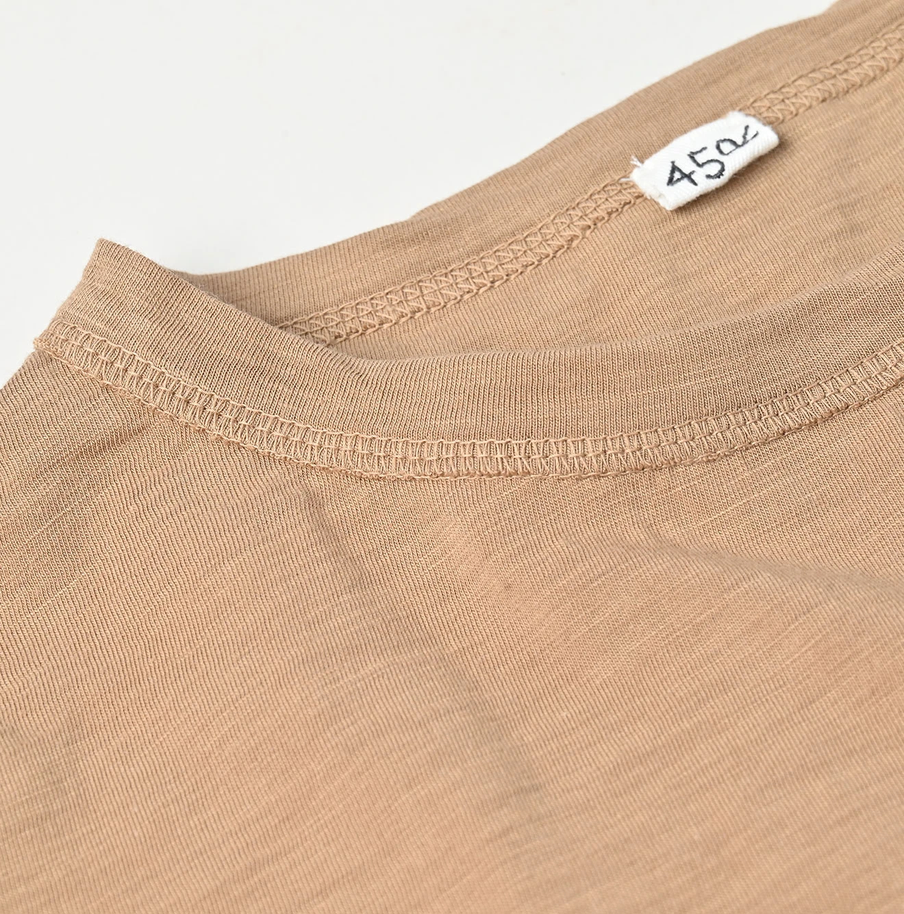 45R(フォーティファイブアール) |スーピマ天竺の90890星長袖Tシャツ