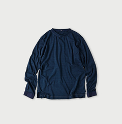 美品 45rpm メンズ インディゴ 長袖 Tシャツ 長T ロンTハート刺繍 45R（フォーティファイブ・アール）公式サイト・オンラインストア