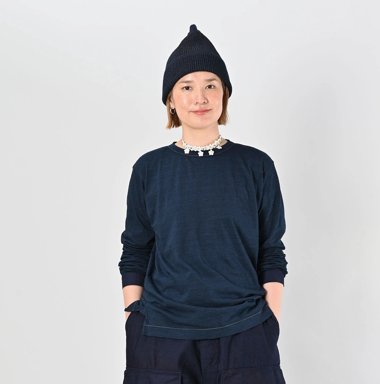 45R スーピマ薄天竺の908長袖Tシャツ 45R（フォーティファイブアール