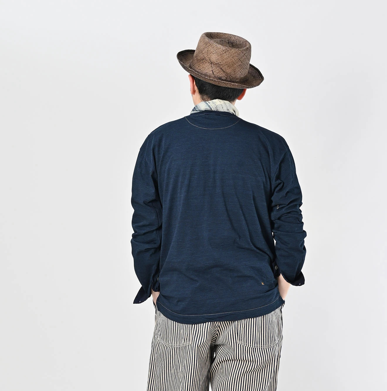 45R スーピマ薄天竺の908長袖Tシャツ 45R（フォーティファイブアール